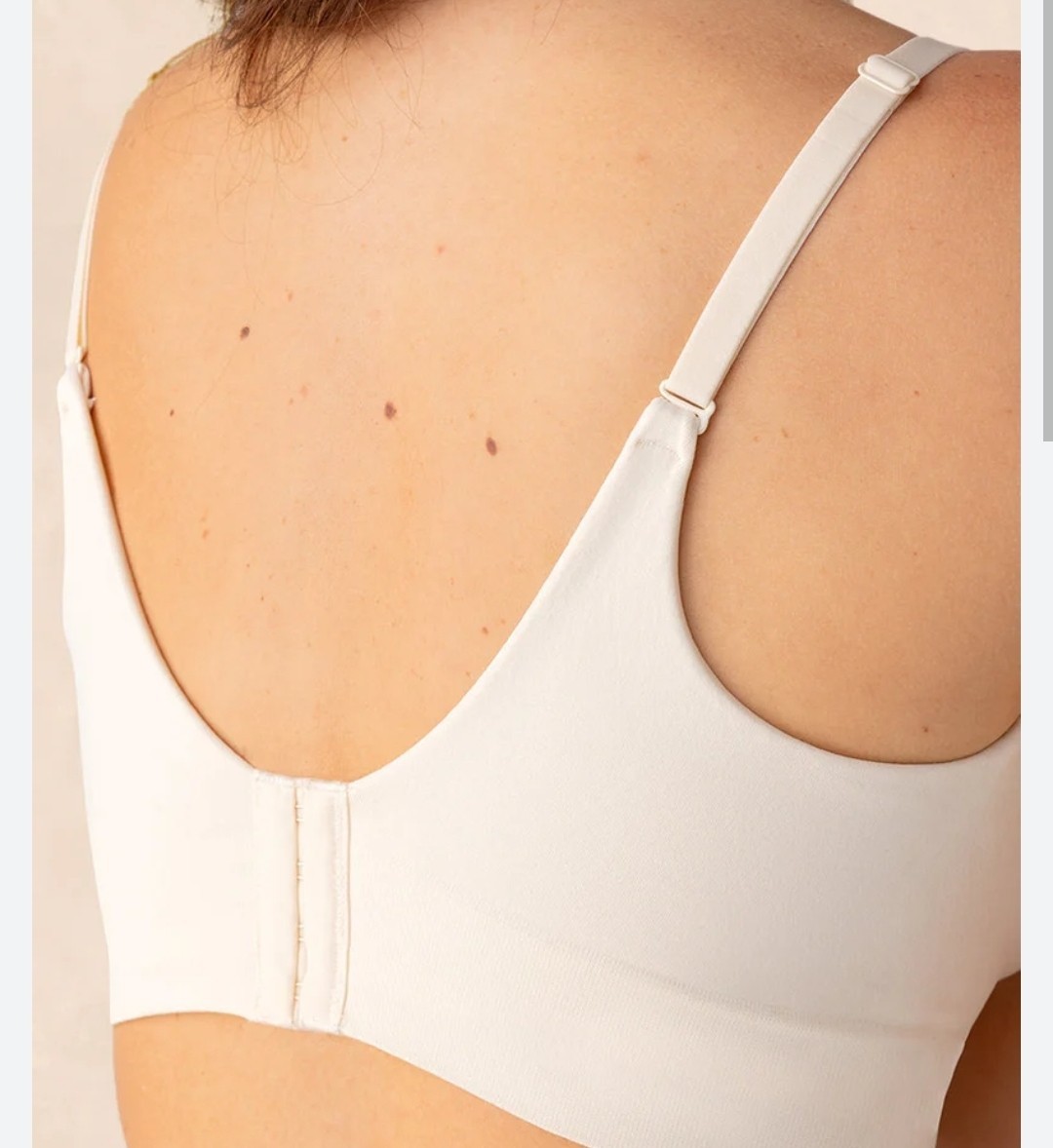 NWT Truekind Supportive Comfort Wireless Shaping Bra White Medium