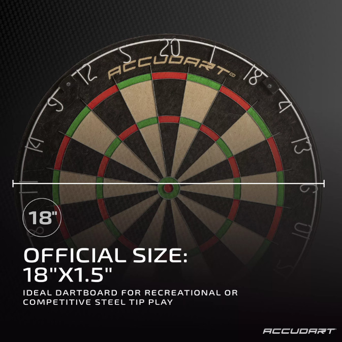 Accudart Edge Bristle Dartboard