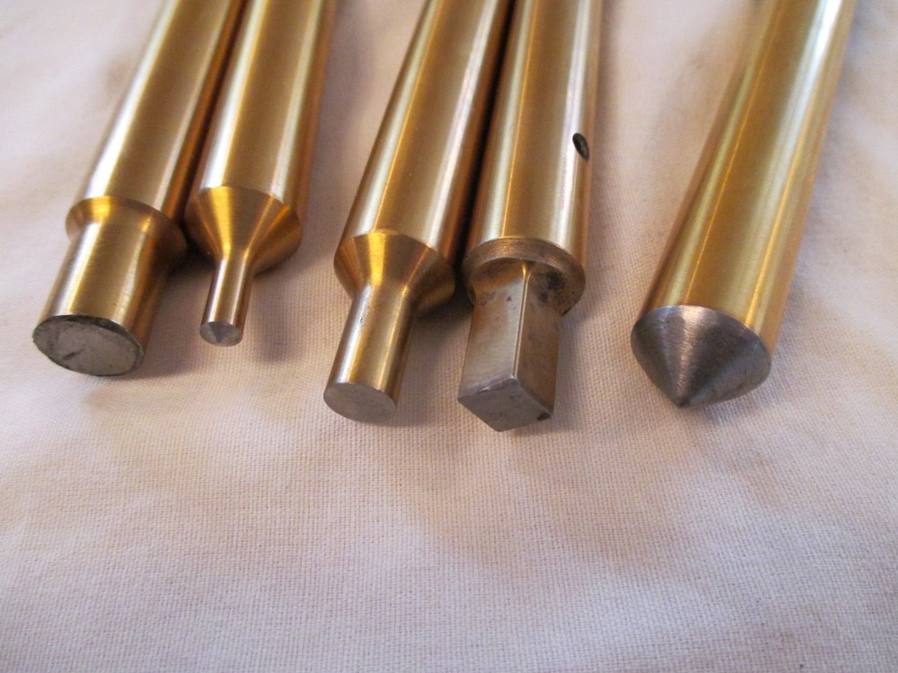 Amada Wilson WT RD Style Die/Tooling Punches. Threaded.