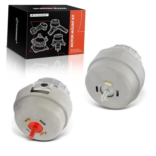 Front Left and Right Engine Motor Mount Kit Compatible with Audi A6 2006