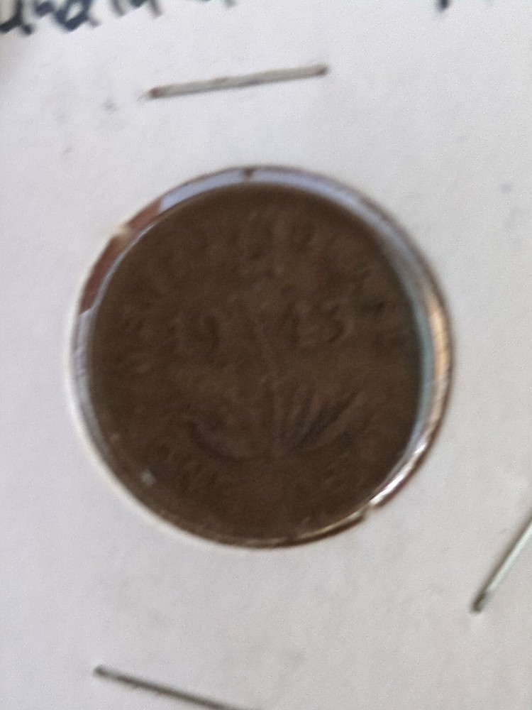 1943 Newfoundland 1 Cent