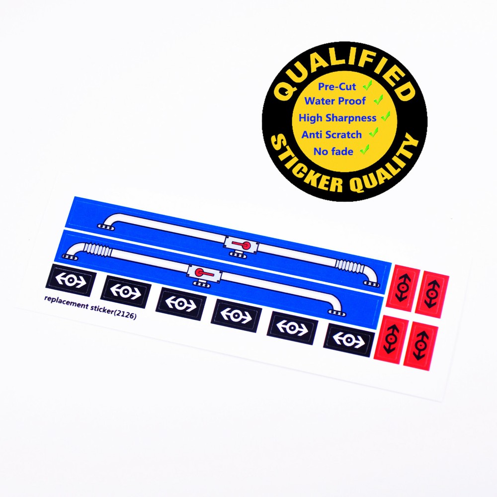 Replacement sticker for set 2126