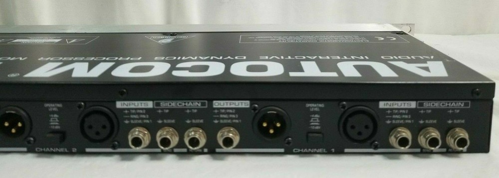 BEHRINGER Autocom Pro MDX 1400 Audio Interactive Dynamics Processor w Cord