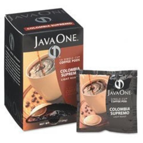 Java Trading 30200 Coffee Pods, Colombian Supremo, Single Cup, 14/box