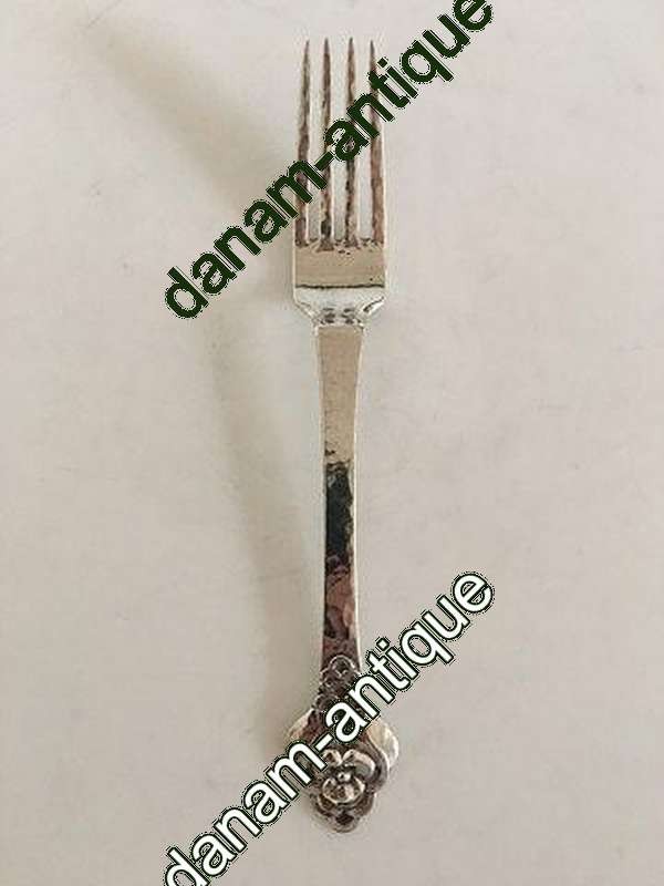 Evald Nielsen No. 2 Dinner Fork in Silver