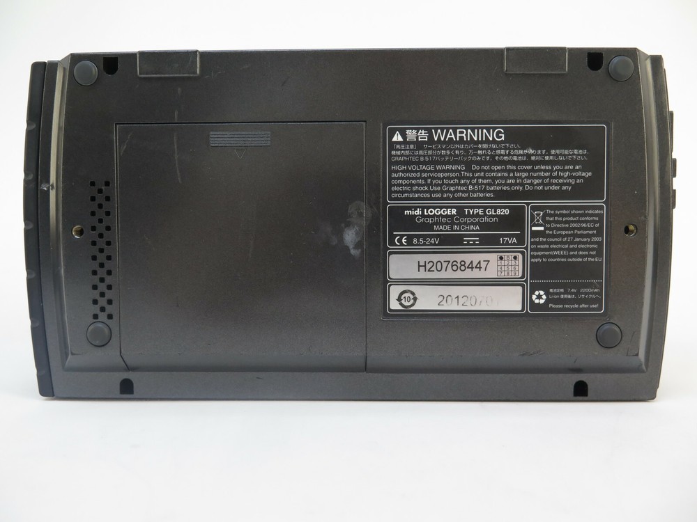 Graphtec GL820 Data Acquisition Data Logger