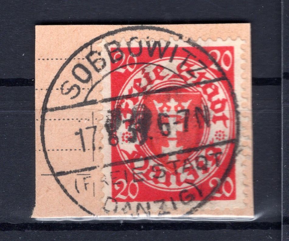 Gdansk Stamp Sobbowitz (AA4106