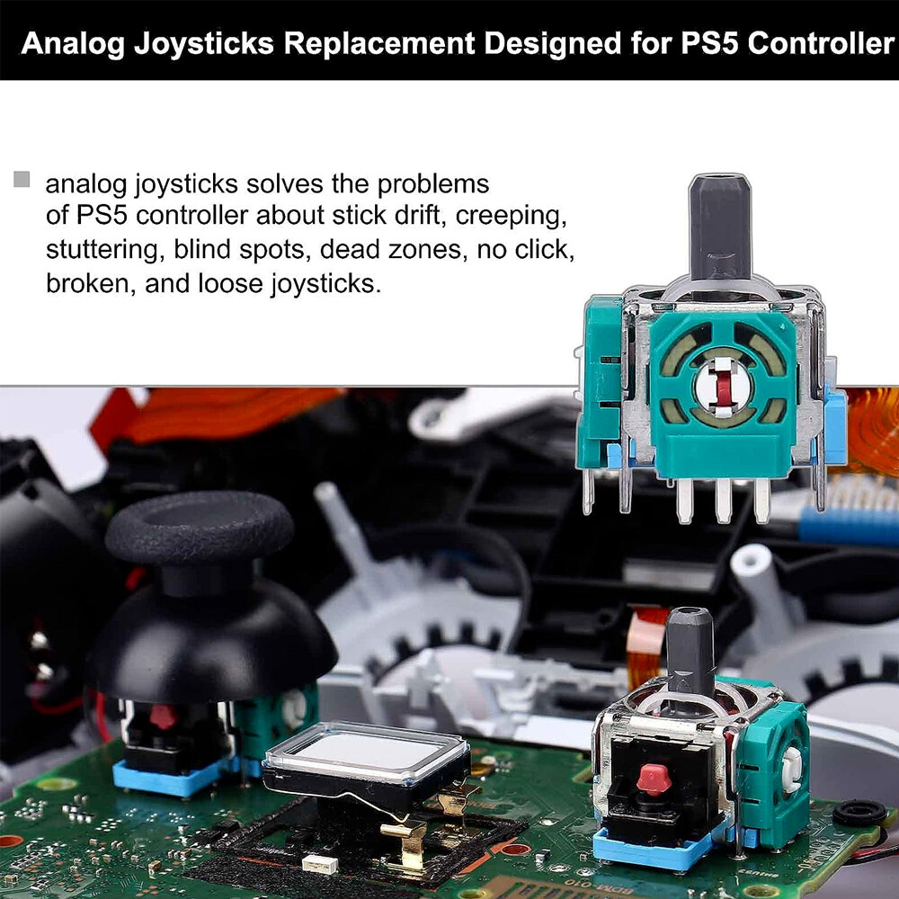 20/40Pcs Analog Stick Joystick Replacement For PS5 Controller US