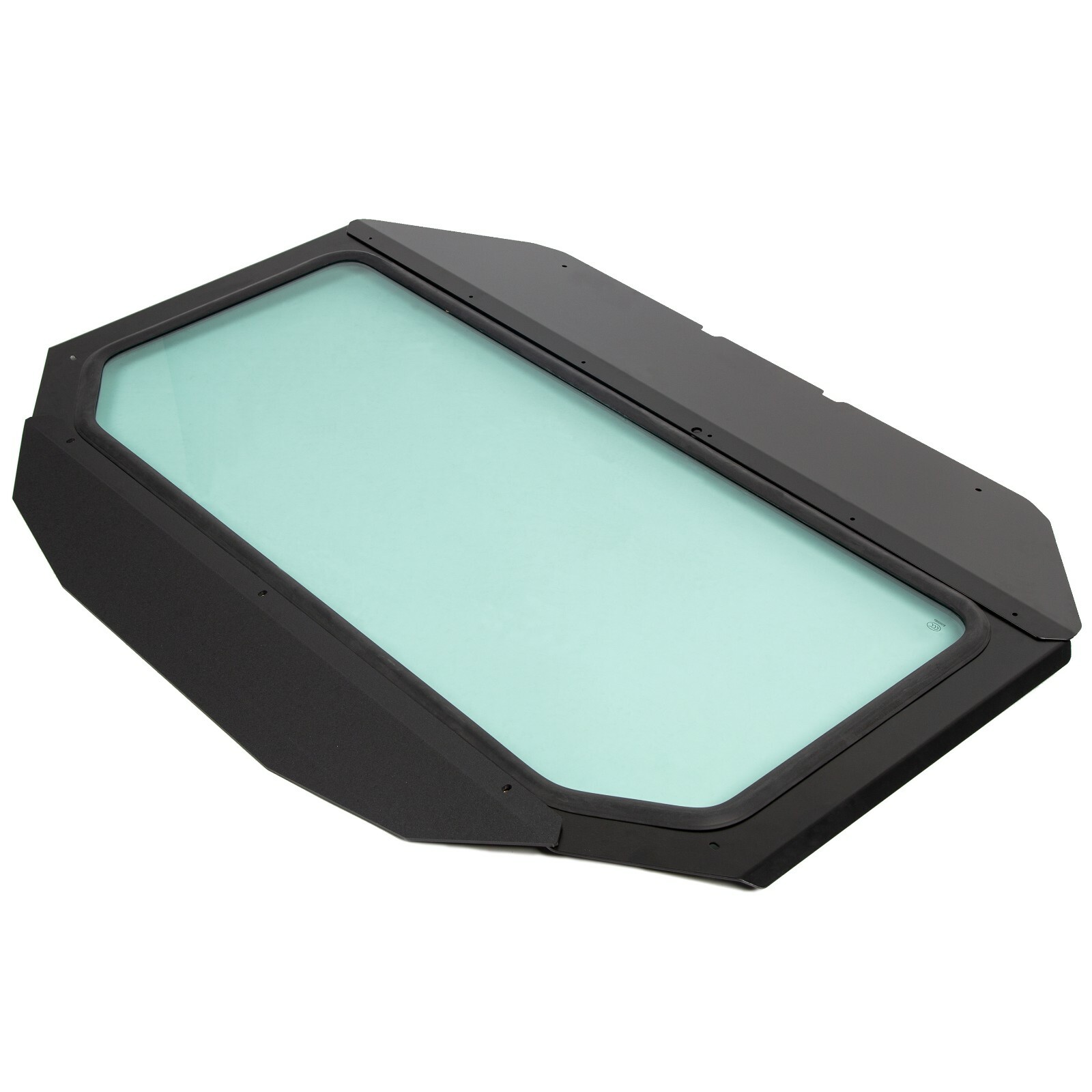 New Full Glass Windshield Black For Can Am Maverick X3 2017-2024