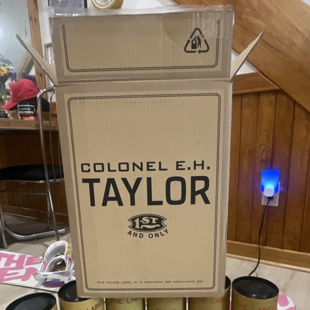 Colonel E.H. Taylor Distillery Advertising Packaging Tubes & Box