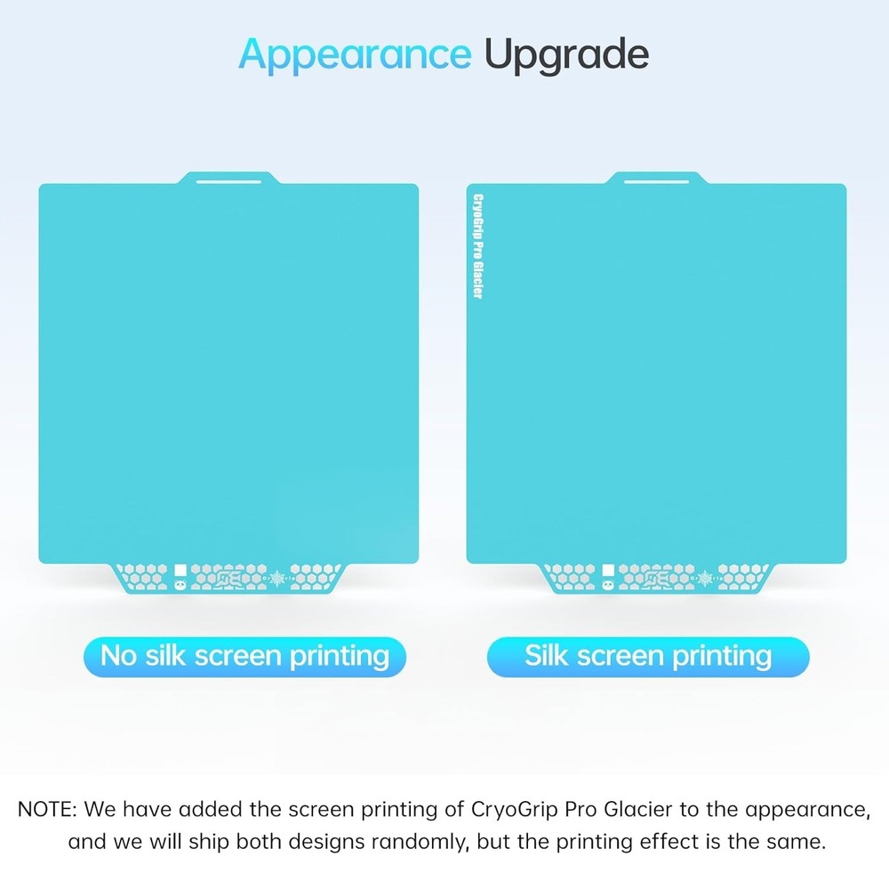 CryoGrip Pro Glacier 257mm Double-Sided Build Plate for Bambu-Lab Printers