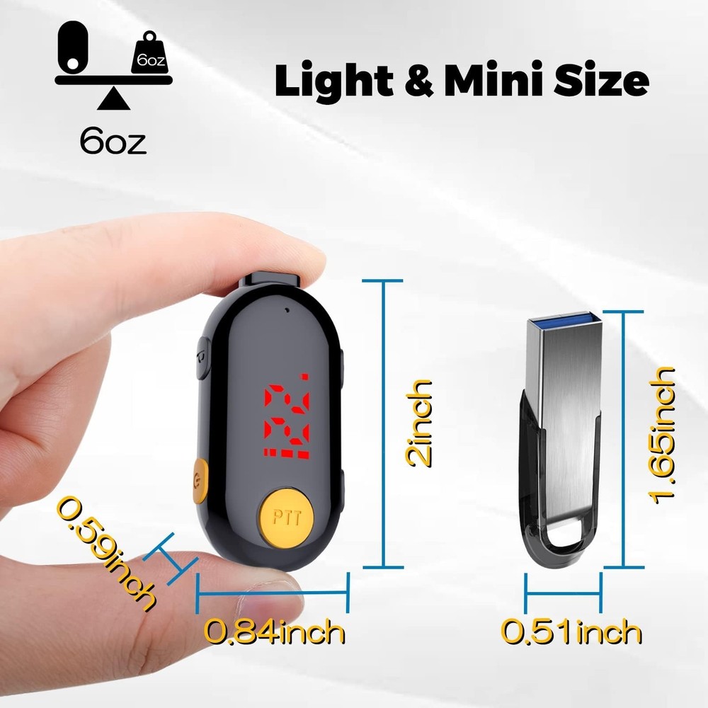 SMP 108 Mini Rechargeable Walkie Talkie