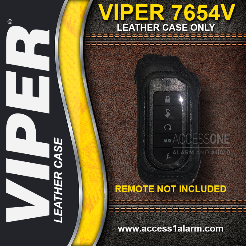 Viper 7654V High Quality Genuine Leather Remote Control Protective Case 4708V