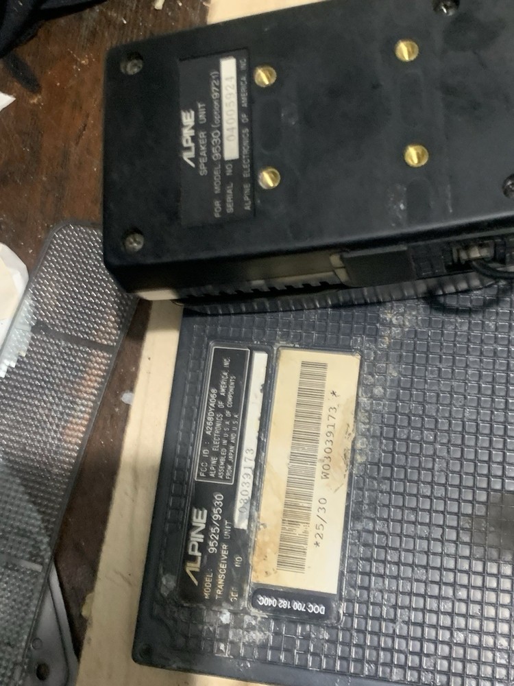 Alpine 3650 Electronic Active Dividing Network