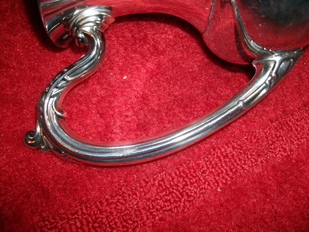 Oneida silver water pitcher