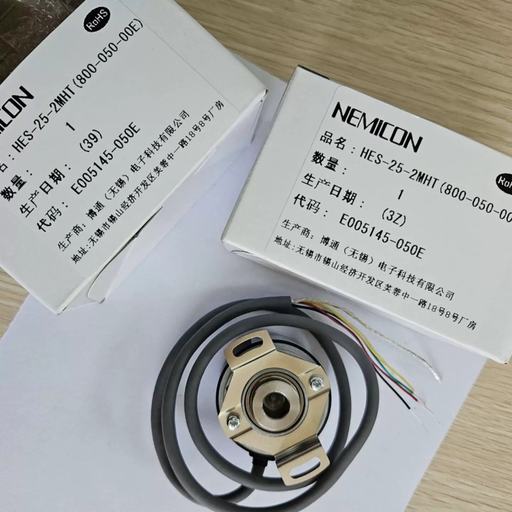 1pcs NEMICON HES-25-2MHT-800-050-00E Encoder