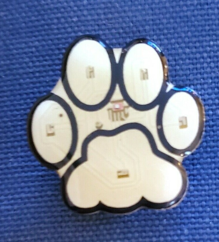 Fun Novelty 1"  Lighted Paw Print