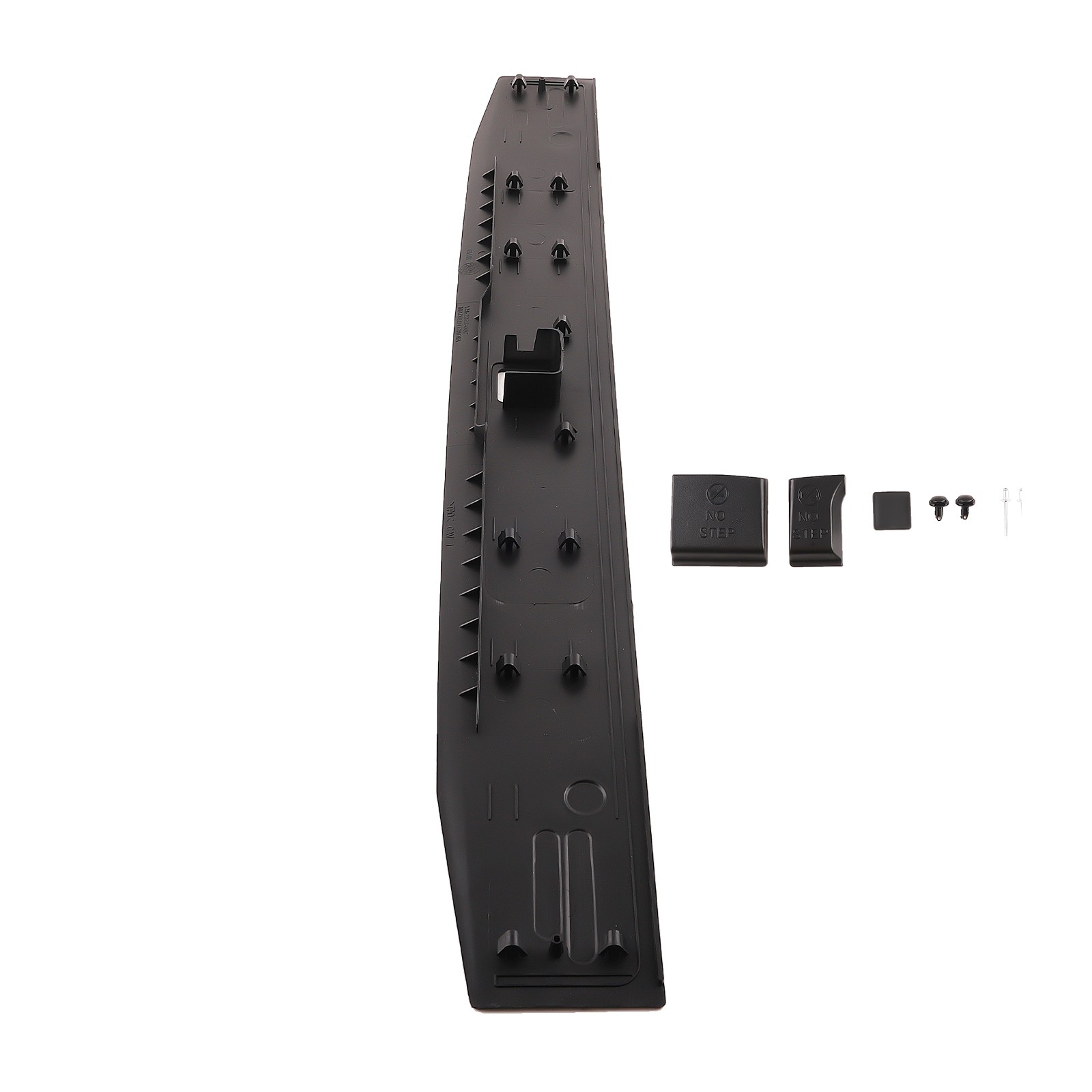 Flexible Flex Step Center Tailgate Cap Trim Molding For Ford F-150 2021-2023