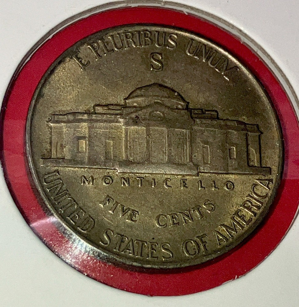 1945 S JEFFERSON NICKEL • 35% Silver • #10