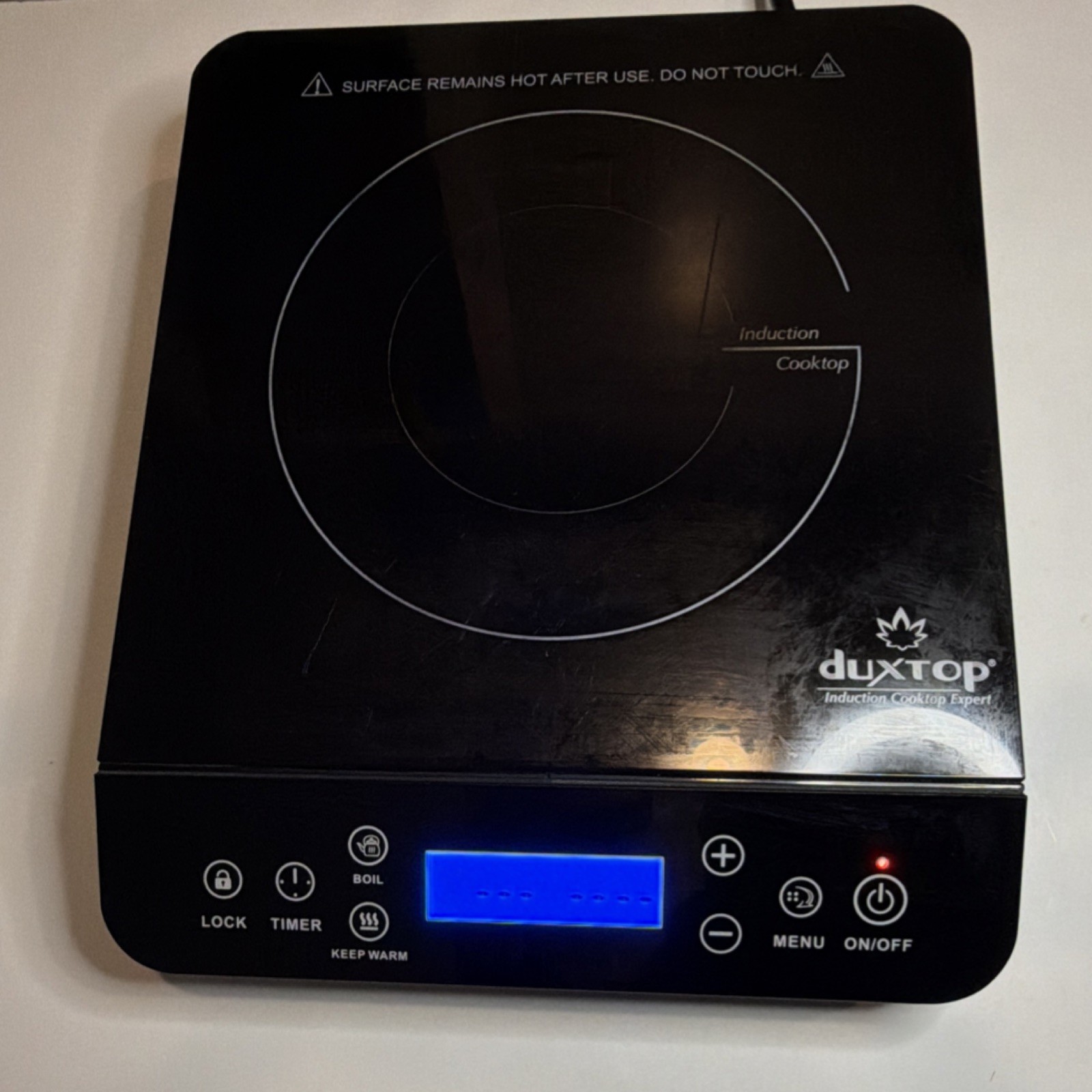 Duxtop Induction Cooktop Portable Burner Tested Working Fast Heat SN:52WD