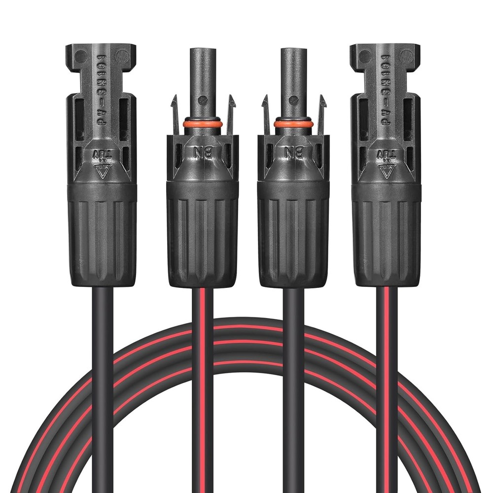 Versatile 20 Feet Solar Extension Cable with Oxidation-Resistant Copper Wires