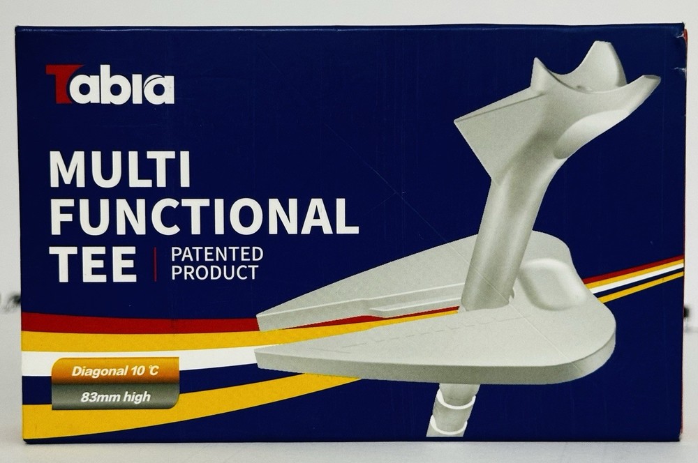 Golf Tee Adjustable Height Multi Functional Tee Support Bracket