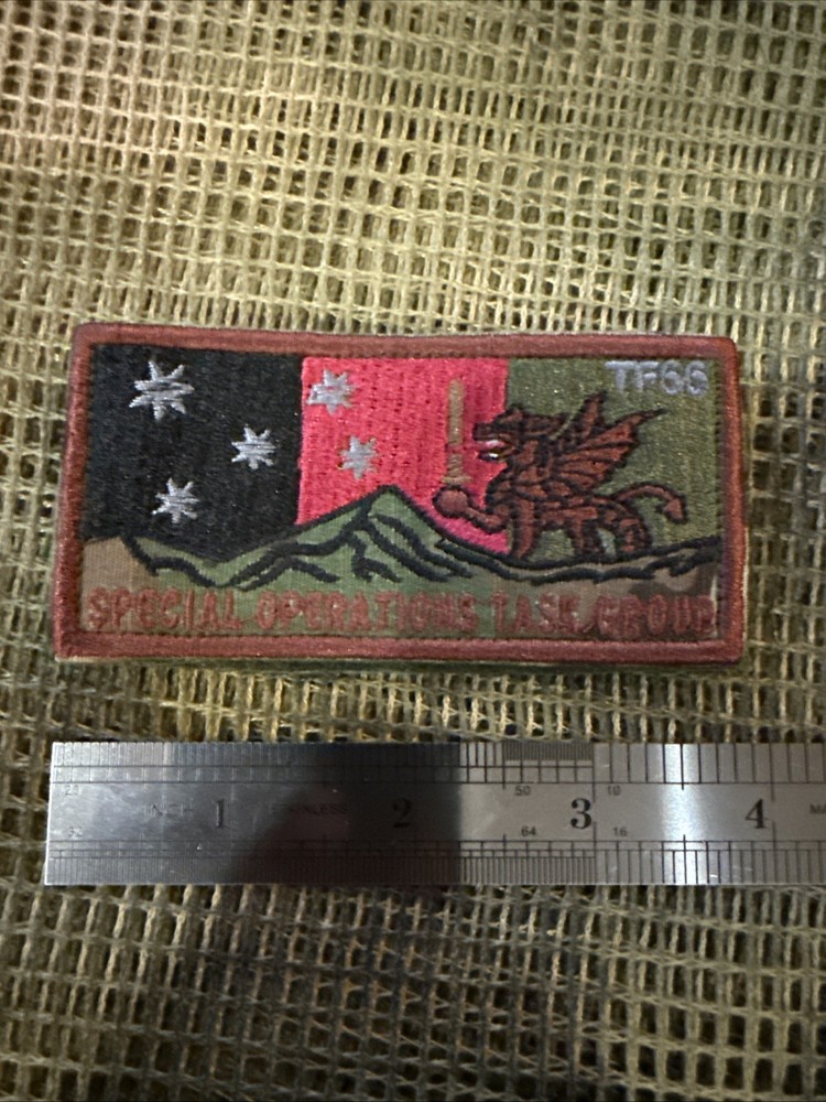 US SOF French Foreign Legion Task Force 66 Pocket Patch SOTG Afgan War