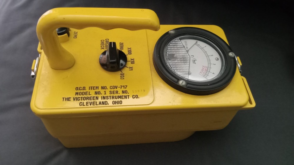 Victoreen CDV-717 Model 1 Radiological Survey Meter
