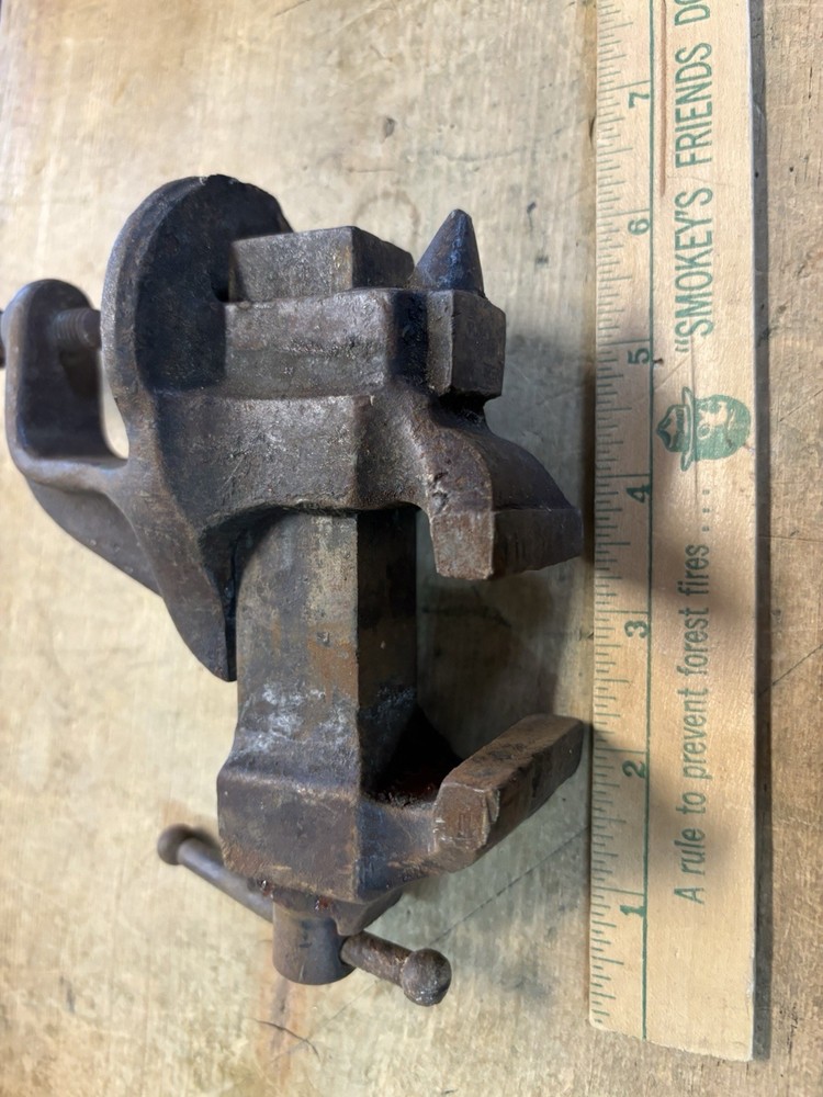 Antique Small Table Mount Mini Vise