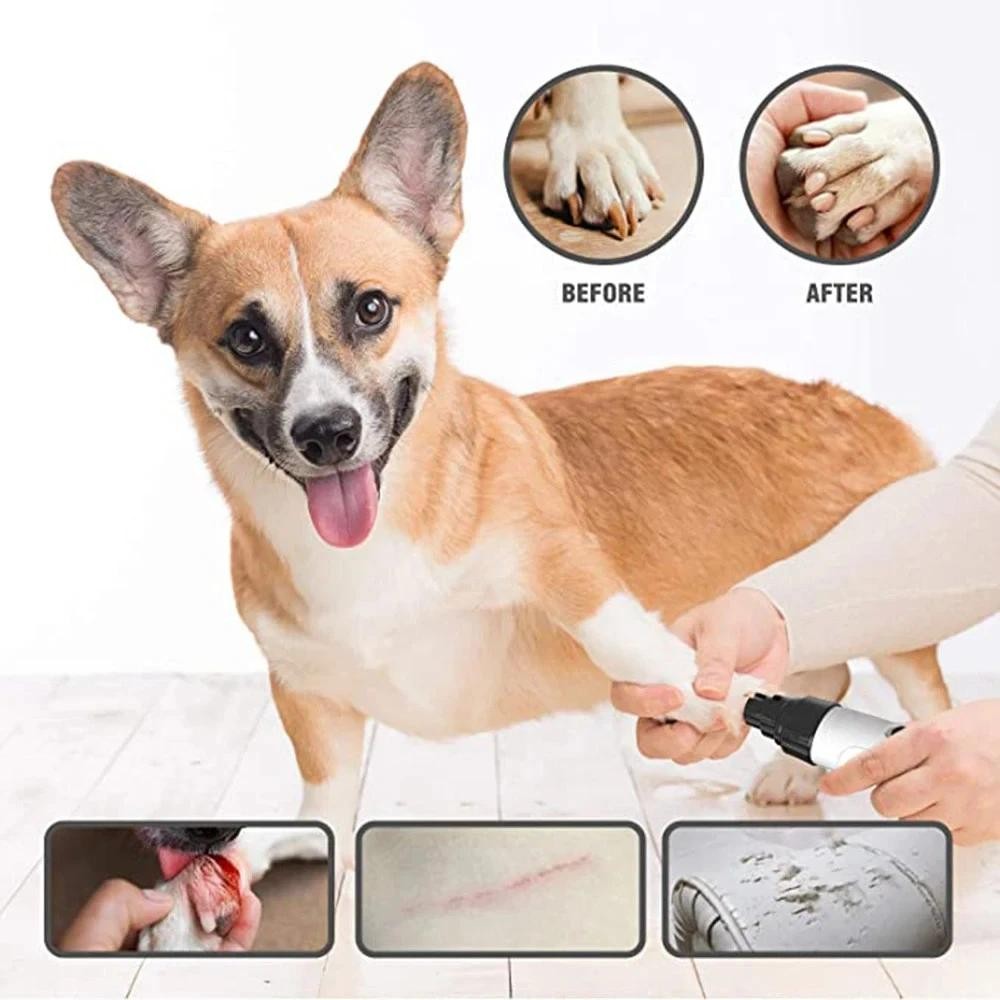 Heusom Silent Groom Pro Nail Grinder2025 Upgraded Dog Nail TrimmerRechargeable