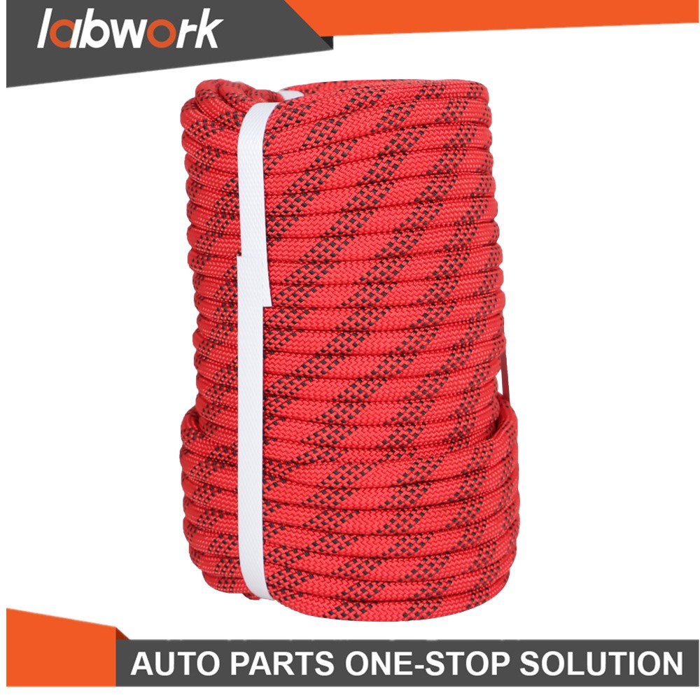 Labwork 3/8" × 100' High Strong Braid Polyester Rope Arborist Tree Rope