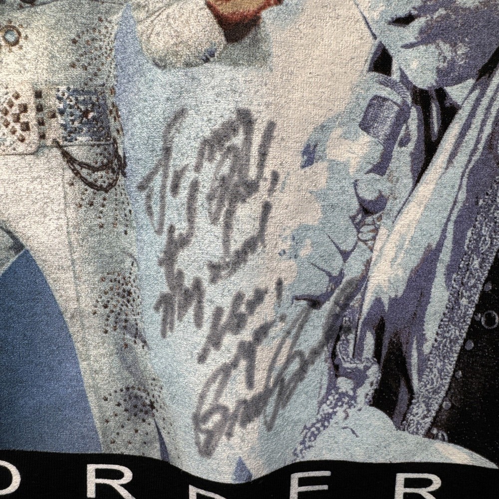 Bruce Borders In Concert Tshirt Signed Medium