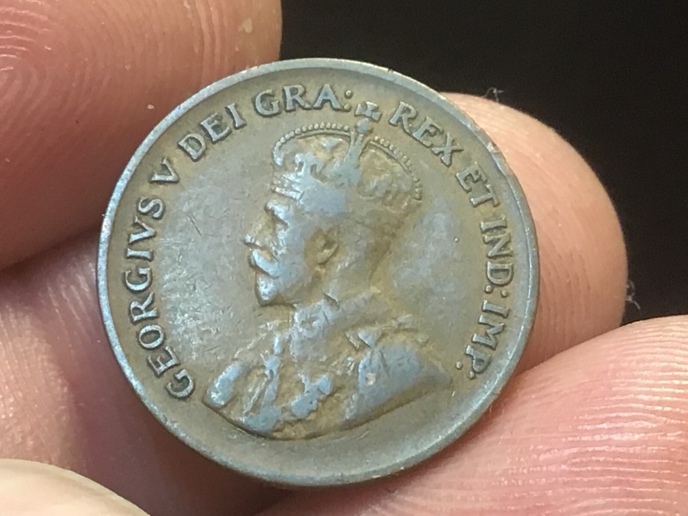 1932 Canada Cent, Canadian Penny, 1 Cent