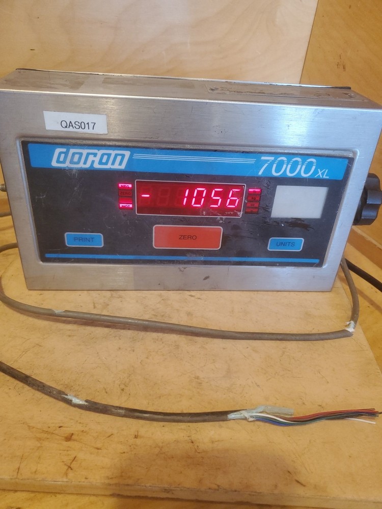DORAN 7000XLM Scale Indicator Head Only As Pictured