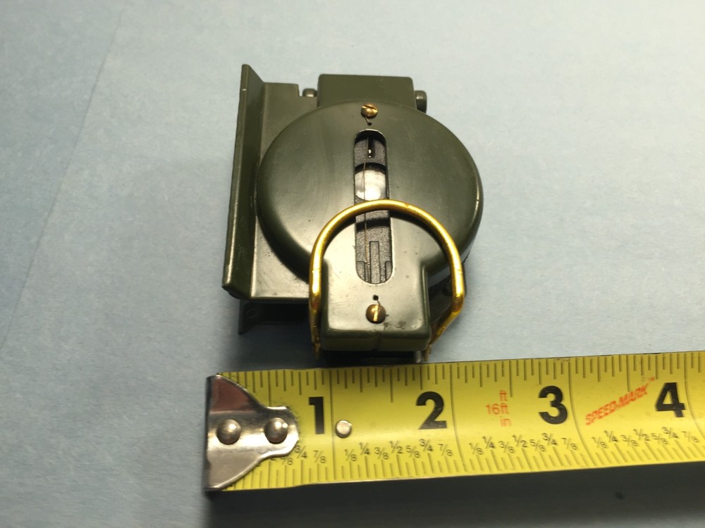 Military style plastic Compass (green)