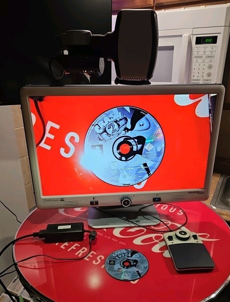 Enhanced Vision DaVinci HD OCR DAVP1E24A - Tested & Working