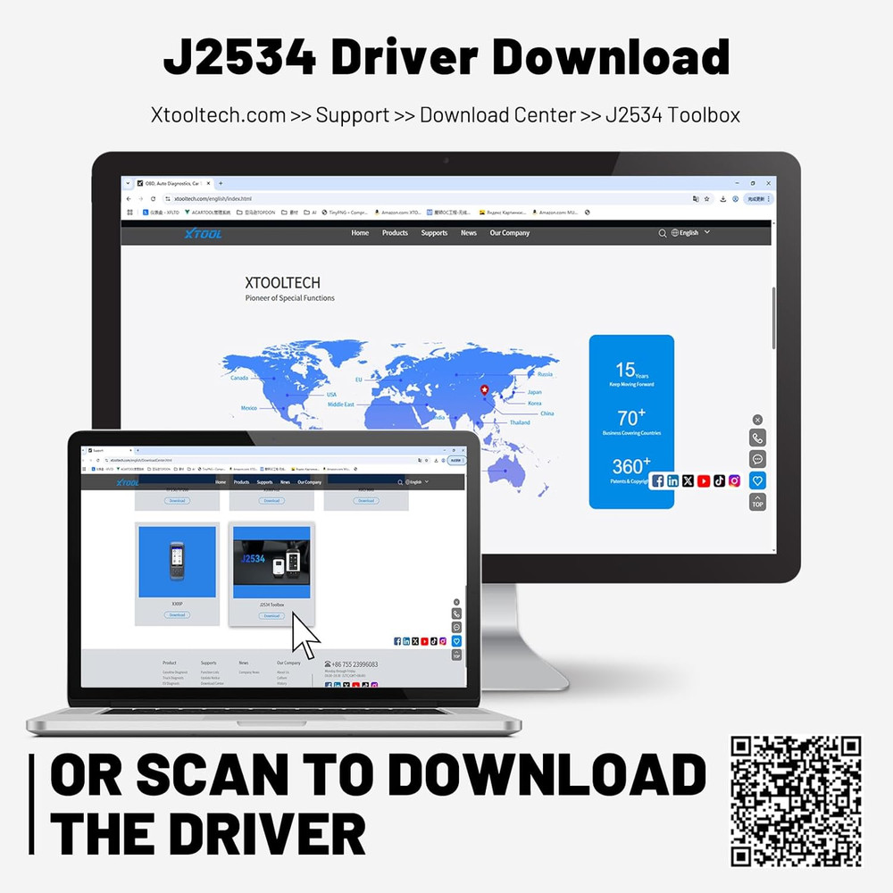 2026 XTOOL XTS500 J2534 OBD2 Scanner J2534 Programming Diagnostic Tool US Stock