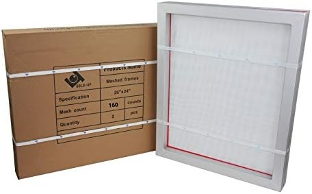 Silk Screen Printing Frames with Mesh