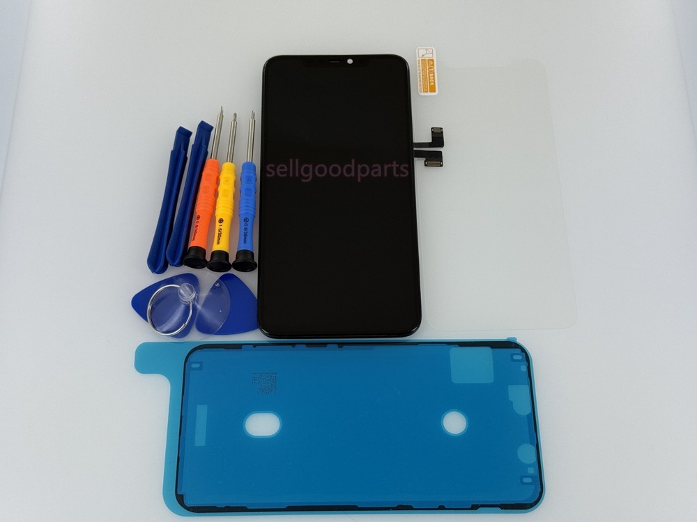 Genuine OEM iPhone 11 Pro Max Black OLED Replacement Screen Digitizer "Grade A"