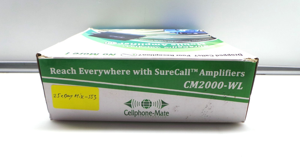 SureCall Wireless Mobile Amplifier CM2000-WL 40dB - Sued -Missing Power Adapter