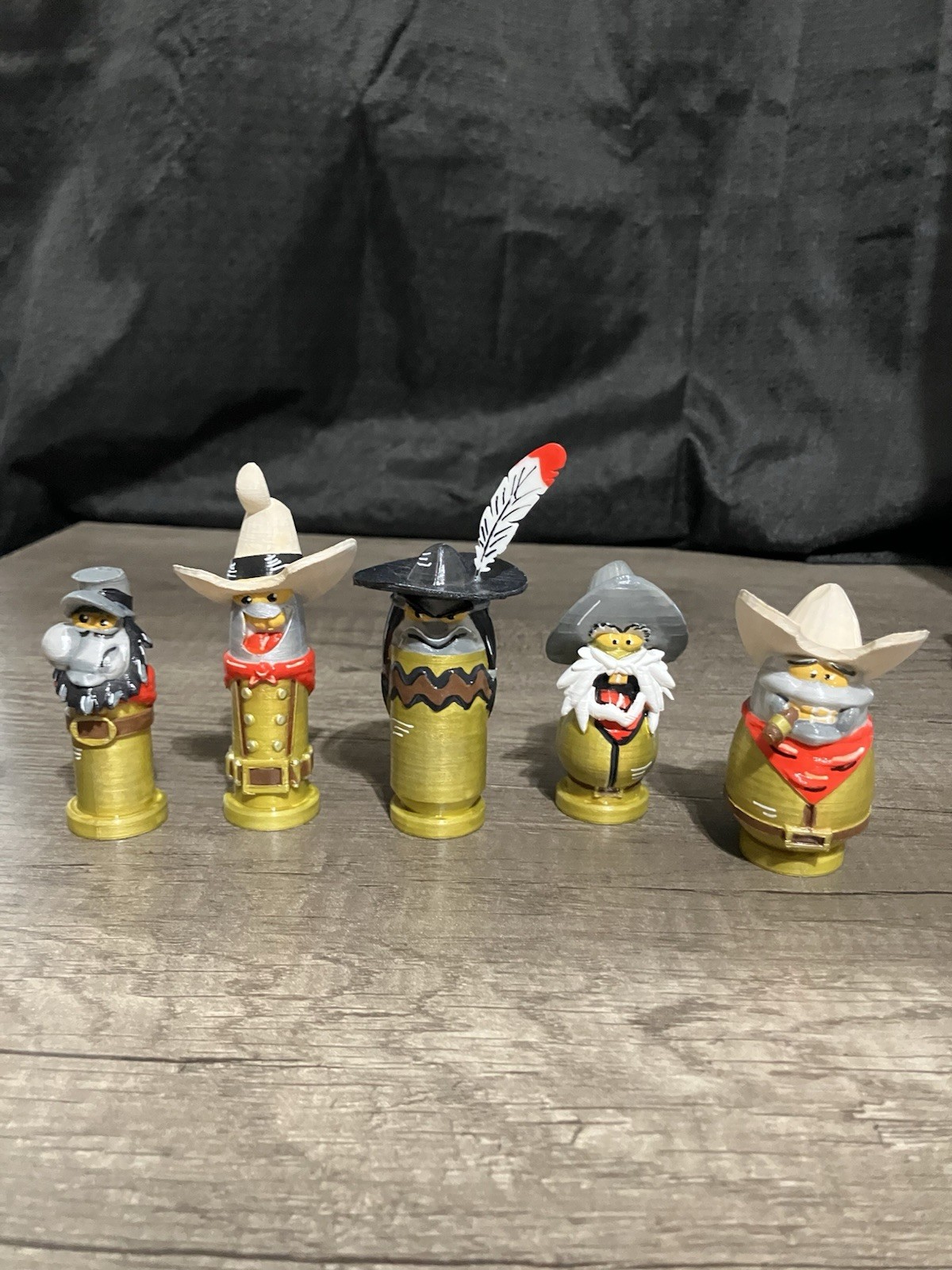 Who Framed Roger Rabbit 6 Toon Bullet Props Custom Painted Madsters Of Galaxy