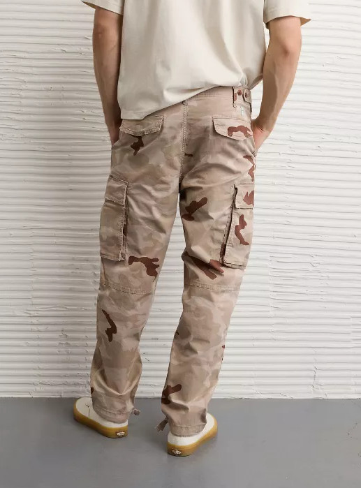 AE Flex Lived-In Cargo Pant, Tan