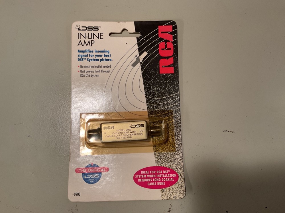 RCA DSS In-line Amp Model D903
