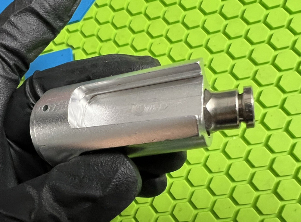 SHOCKTECH DOVETAIL MOUNT ASA + STRAIGHT MACRO FITTING- SILVER - PAINTBALL