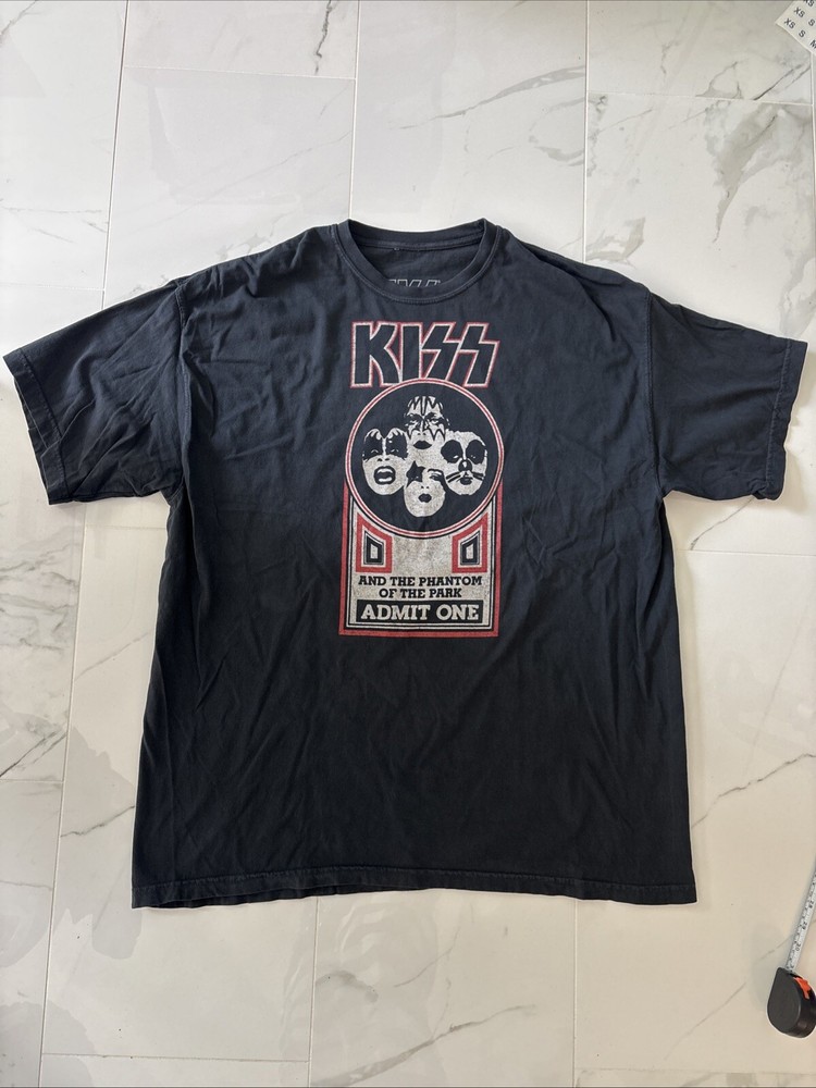 Rare KISS Kollection Limited Edition “Phantom Of The Park” Shirt, Size 2X