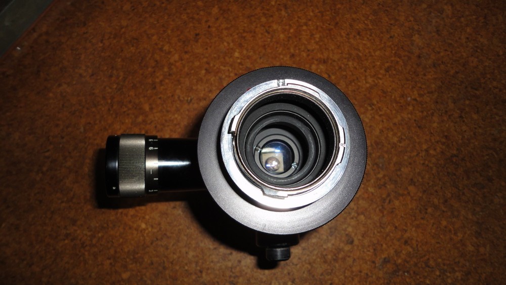 Leitz Wetzlar camera Microscope Adapter W/ viewer