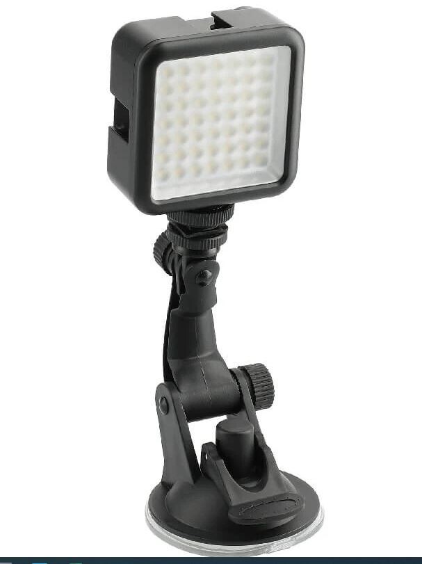 LED Video Light 49 Led Camera Lighting Dimmable Portable Camera Light mount