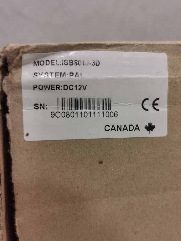 LAX ISB801J-3D SECURITY SYSTEM KEYBOARD CONTROLLER