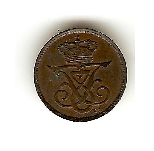 1907 DENMARK Coin 1 ORE