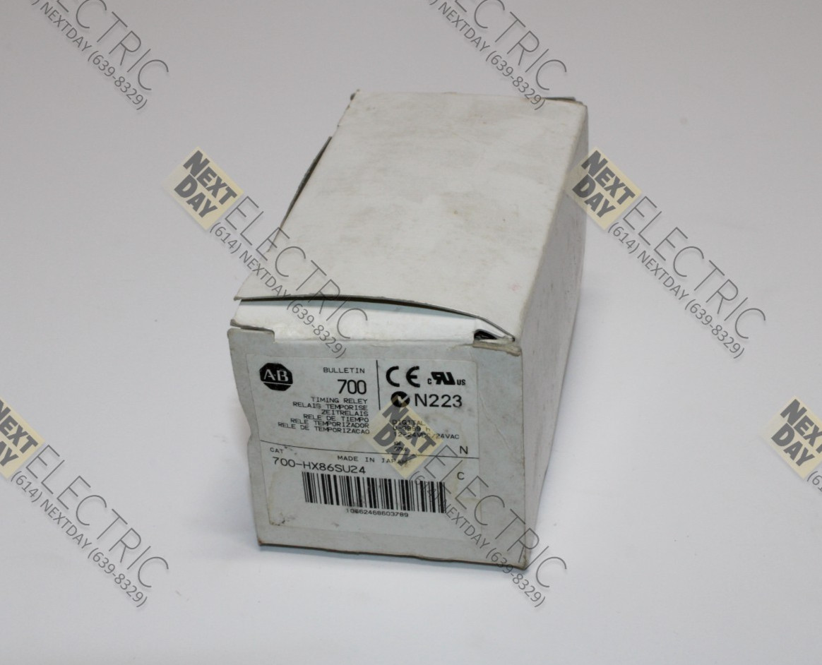 Allen Bradley, 700-HX86SU24, Timing Relay Delay Timer Digital 0-9999 Hours